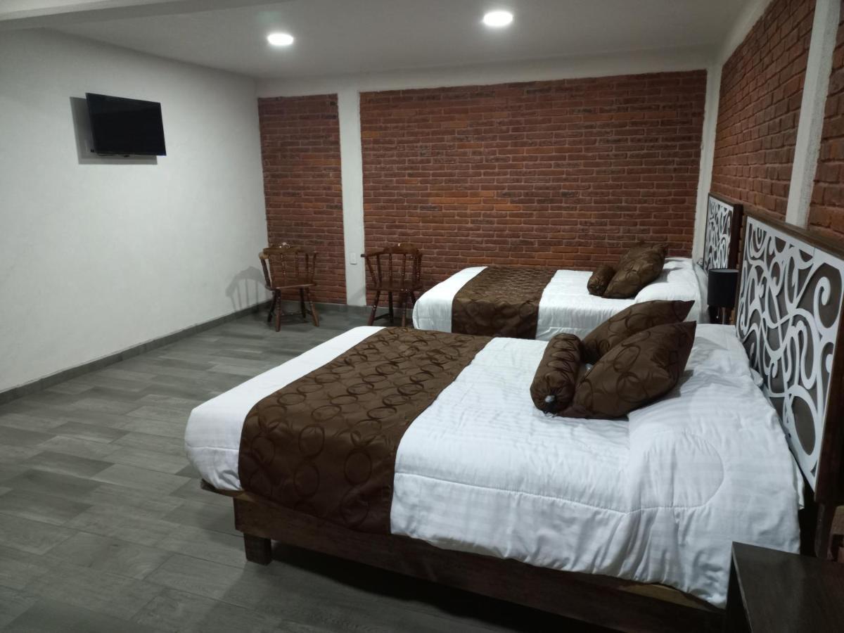 Hotel San Lucas Zacatlán Exteriör bild