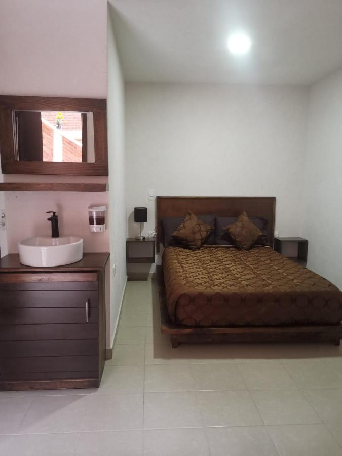 Hotel San Lucas Zacatlán Exteriör bild