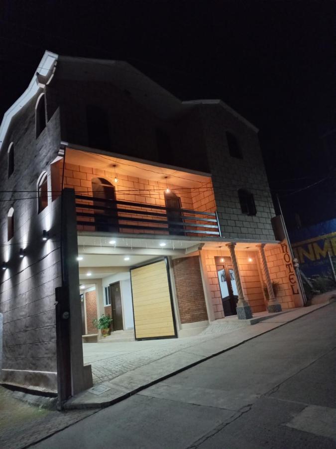 Hotel San Lucas Zacatlán Exteriör bild